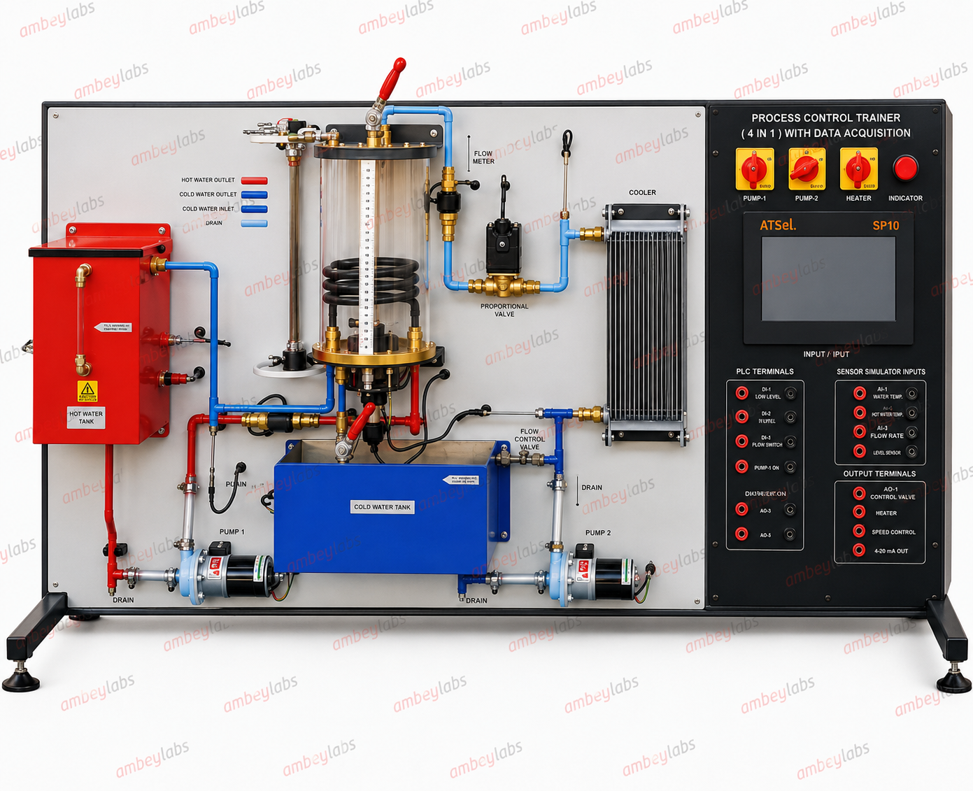 AL-E187H MULTI PROCESS CONTROL TRAINER